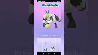 Passimian and Oranguru Field Research Encounter shorts pokemon pokemongo pokemongame passimian [upl. by Neehar229]