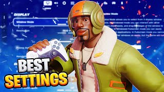 NEW Best Controller Settings  Sensitivity For Fortnite Chapter 1 PS4PS5XBOXPC [upl. by Zurciram]