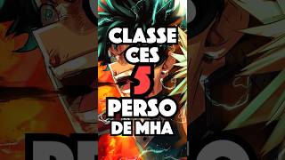 CLASSE CES PERSO DE MHA [upl. by Rorie]