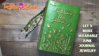 Transforming Junk Journal Spine Dangles Into Stylish Bracelets A Crazy Idea Or Genius Hack [upl. by Norward581]