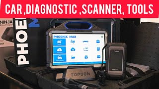 TopDon Phoenix Max Scanning Tools Car Diagnostic Scanner [upl. by Dronski25]