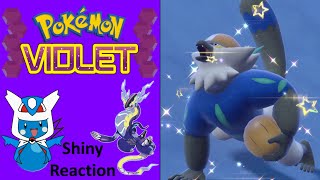 Pokemon Violet Shiny Passimian Reaction 2 [upl. by Anigroeg36]