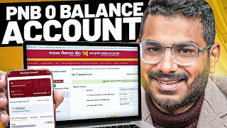 PNB Online Account Opening Zero Balance  PNB Me Online Account Kaise Khole [upl. by Ahsenom787]