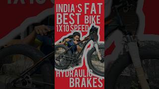 30000 kee fat bike hydraulic brakes 1x10 gear set best fat bike in India 10speed cassette system [upl. by Laforge]