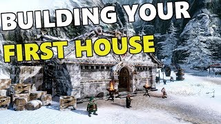 ArcheAge Unchained  Building Your First House [upl. by Aral]