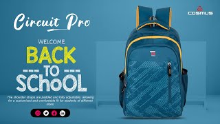 TUFFGEAR Circuit Pro Light Weight Large School Bag Teal Green Polyester 35 Litre Backpack [upl. by Sidonie]