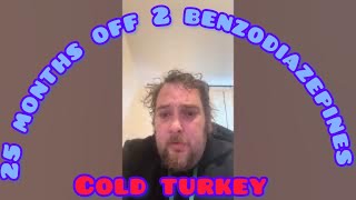 TWO Benzodiazepine medications  Zopiclone  80mg Methadone COLD TURKEY withdrawal  how I’m doing [upl. by Ssac]