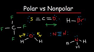 Polar and Nonpolar Molecules Is it Polar or Nonpolar [upl. by Rosemaria231]