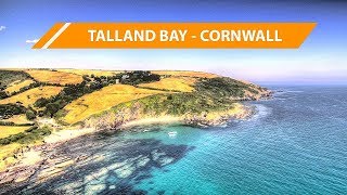 Talland Bay in Cornwall [upl. by Ilrebma]