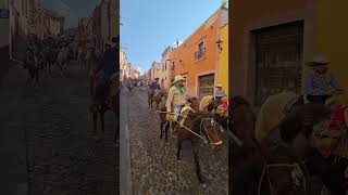 Tradicional Cabalgata a Terreros sanmigueldeallende Guanajuato mexico [upl. by Gausman781]