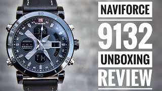 Naviforce NF9132 Dual display Unboxing and review [upl. by Ammadis]