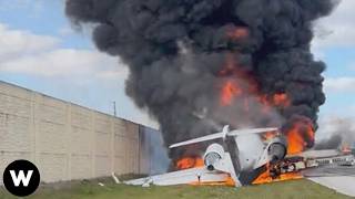 Shocking Catastrophic Plane Crashes Filmed Seconds Before Disaster  What went wrong [upl. by Favin]