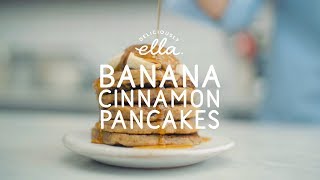 Banana Pancakes  Deliciously Ella  Vegan amp Gluten Free [upl. by Marv644]