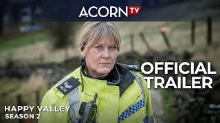 Acorn TV  Happy Valley Season 2  Official Trailer [upl. by Obel656]