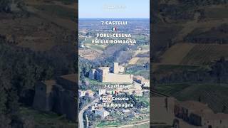 7 Castles in the Province of ForlìCesena EmiliaRomagna 🇮🇹 Aerial View  Google Earth [upl. by Laersi]