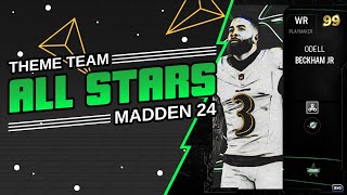 THEME TEAM ALL STARS MADDEN 24 PACKS METHODS AND GAMEPLAY [upl. by Sucam]