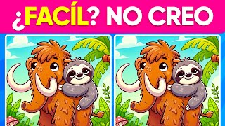 Encuentra las Diferencias 🦣👶🏻🐯 Juego de Atención para la Tercera Edad 🎯 Mental Quiz [upl. by Corsetti185]