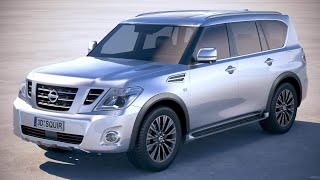 NISSAN ARMADA Y62 PATROL OIL AND FILTER CHANGE [upl. by Mun]