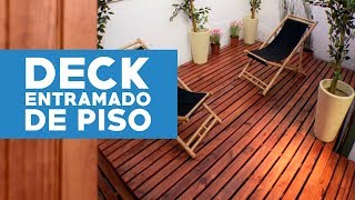 ¿Cómo construir un deck o entramado de piso [upl. by Aramo278]