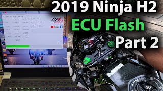 Ninja H2 2019 Fuel Maps Correction [upl. by Arutek]