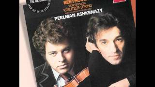 Beethoven violin sonata No 9 Kreutzer Mvt 1 14 Perlman [upl. by Nakhsa]