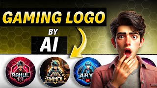 Make Your Gaming Logo By AI 😱  How To Make Gaming Logos 2024 [upl. by Ruckman555]