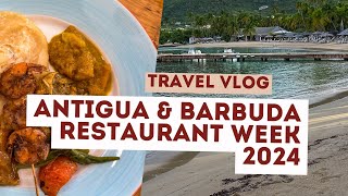 Antigua amp Barbuda Restaurant Week 2024  Antigua Recommendations  Antiguan Food  Travel Vlog [upl. by Ausoj]