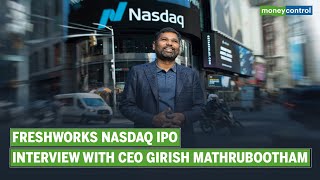 Freshworks IPO Has Created 500 Crorepatis In India CEO Girish Mathrubootham [upl. by Ydnor]