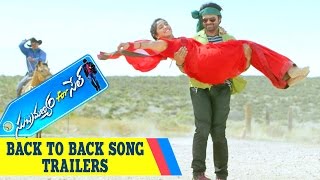 Subramanyam For Sale  Back To Back Song Trailers  Sai Dharam Tej  Regina Cassandra  Dil Raju [upl. by Ardnwahs894]