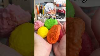 🫧Making this viral squishy squishy diysquishy diy crafts craft cutecrafts fidgettoys ￼￼ [upl. by Kienan708]