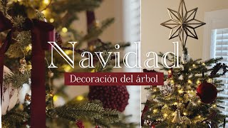 DECORACIÓN DEL ÁRBOL DE NAVIDAD 2024  IDEAS PARA DECORAR EN NAVIDAD  CHRISTMAS TREE DECOR [upl. by Adiari]