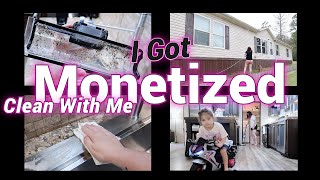 Deep Clean With Me Because Im MONETIZED yay cleaning motivation mobile home deep cleaning [upl. by Melisa]