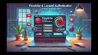 Part 4 Flowbite tailwind UI components amp Laravel authentication [upl. by Jessi]