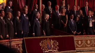 God save the King  British National Anthem Audience singalong Live [upl. by Assej715]