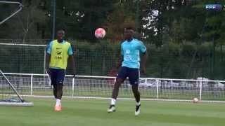 Gestes techniques de Pogba et Zouma [upl. by Essilem]