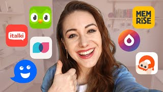 7 FREE Language Learning Apps in 2022 💬 Duolingo italki amp More [upl. by Annaujat238]