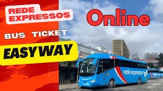 How To Buy Bus Ticket Online Portugal rede expressos bus ticket [upl. by Enetsuj]