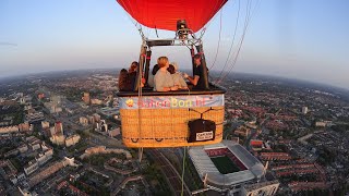 Luchtballonvaart boven Eindhoven [upl. by Aryan]