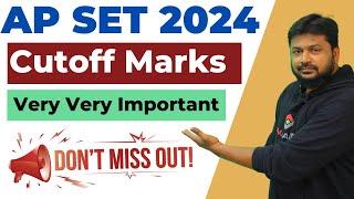 Cutoff APSET 2024  Dont Miss out apset apset2024 [upl. by Llerrut]