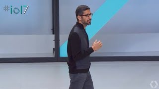 Google CEO Sundar Pichai’s IO 2017 keynote [upl. by Nellda]