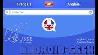 Comment télécharger et installer Larousse FrançaisAnglais gratuitement sur Android [upl. by Helms]