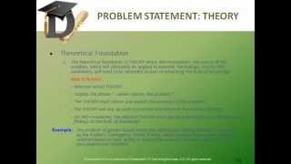 Dissertation101 Research Problem Statement wwwdissertation101com [upl. by Ravens]