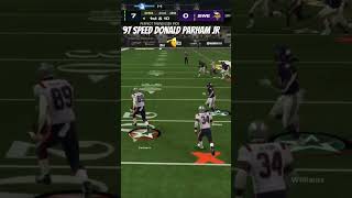 FREE DONALD PARHAM JR madden24 gameplay shorts fypnfl football madden [upl. by Rebecka]