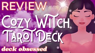 Review Cozy Witch Tarot Meanings Included on Cards Great for Beginners By Amanda Lovelace [upl. by Aenyl]