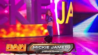 Mickie James Entrance  RAW December 18 2017 HD Video [upl. by Lander12]