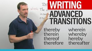 WRITING – Advanced English Transitions thereby thereof hereby therein wherein whereby [upl. by Ynaitirb702]