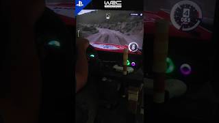 Rally racing gameplay with steering wheel shorts [upl. by Otes]