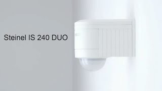 How To Install Motion Sensor IS 240 DUO From Steinel Germany [upl. by Skylar745]