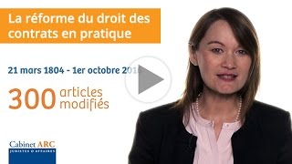 La réforme du droit des contrats de 2016 en pratique [upl. by Edgardo]