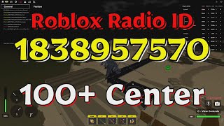 Center Roblox Radio CodesIDs [upl. by Hildagard]